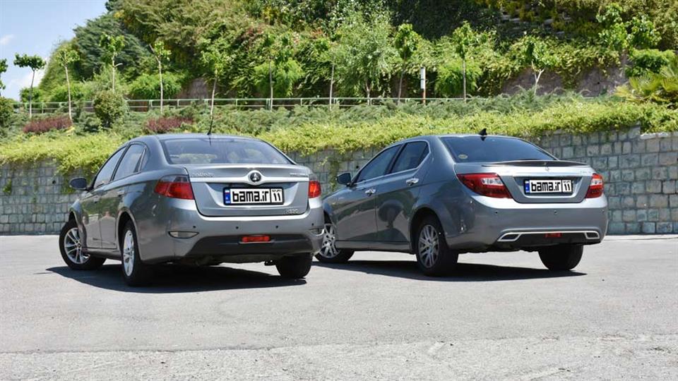 مقایسه دنا پلاس با برلیانس H330 دنده‌ای